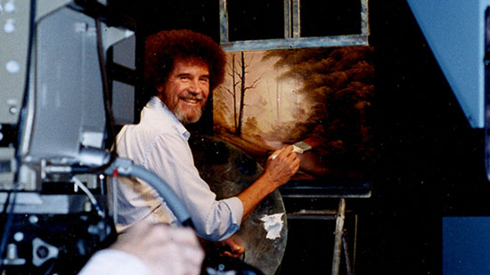 «باب راس»، مجری و هنرمند برنامه «لذت نقاشی»