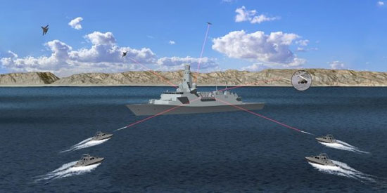 توپ لیزری «دراگون فایر»؛ سلاح جدید نیروی دریایی بریتانیا